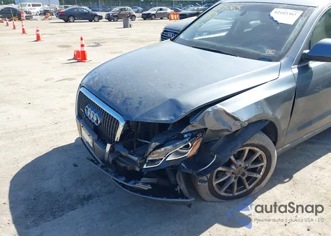 2012 Audi Q5 2.0T Premium from USA, damaged, VIN WA1LFAFP1CA076860